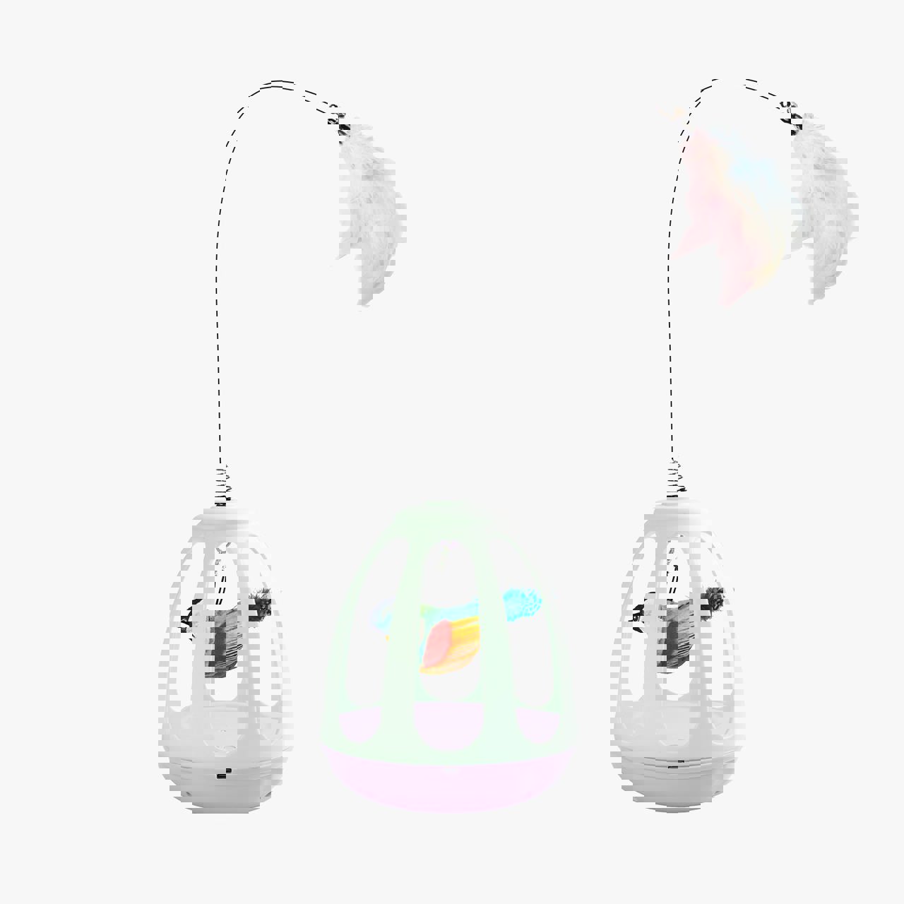Birdcage Cat Teaser Toy